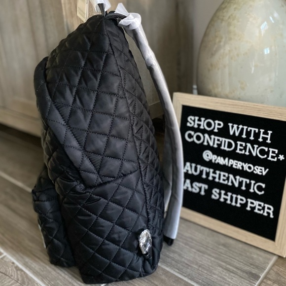 Moschino Quilted Logo Backpack main image 5